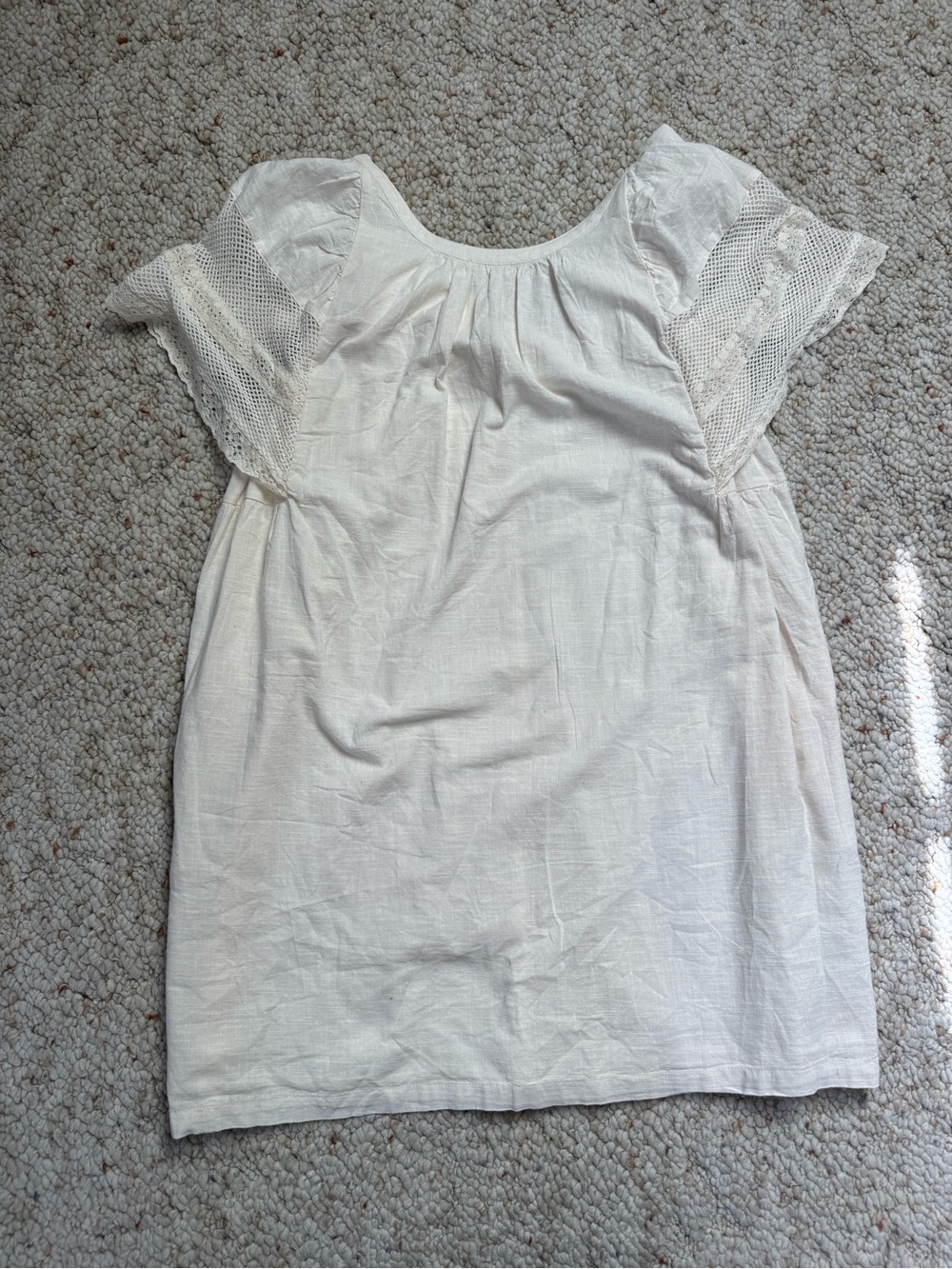 Old Navy White Shift Dress